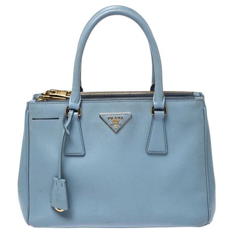 dark blue prada purse|light blue Prada bag.